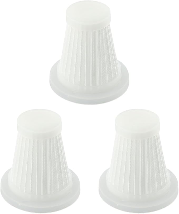 Washable HEPA Replacement Filters For Handheld Car & Cordless Desk Vacuum Cleaners - Car Vacuum Cleaner Replacement Filters, Dust Filter(3pcs)
