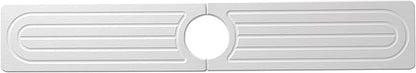Faucet Mat for Kitchen Sink -Diatomite Stone Drying Mat for Kitchen Counter & Bathroom Sink,Quick-Dry Kitchen Sink Mat-Sink Protector & Splash Guard,Super Absorbent (White, 23.6" x 4")