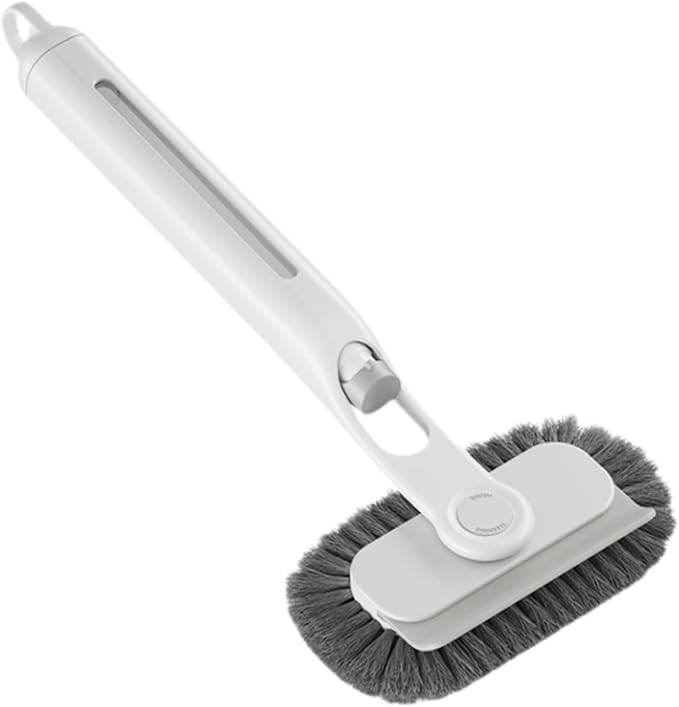 Fenteer Soap Dispenser Scrubbing Brush Pot Kitchen Rotating Cleaning Brush