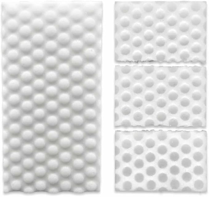 Heavy Duty Melamine Cleaning Sponge (2-Pack) – Multi-Surface Eraser Sponge, Breakable Power Blocks for Tough Stains, Grease & Scuffs, Kitchen, Bathroom, Walls & Deep Cleaning