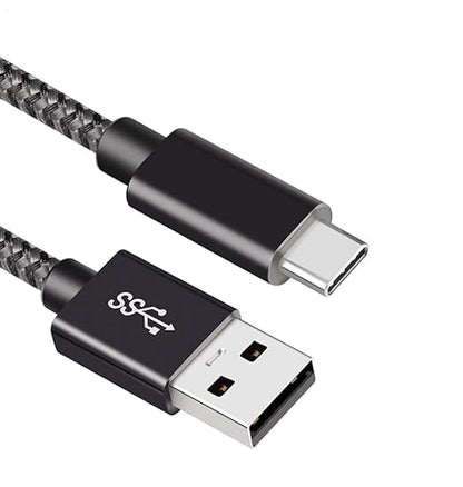 Fabric Shaver USB-C Charging Cable Compatible for POPCHOSE,VASSON,KIDEE,TEKI,Homeleader,ASNUG,iRUNTEK,NORI Lint Remover (Fast Charging Braided Cable, 3.3FT)