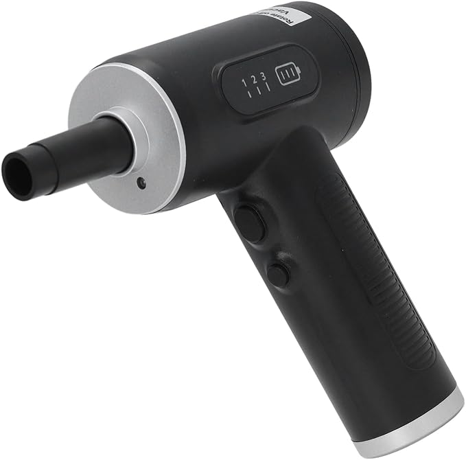 Electric Compressed Air Duster Vacuum Cordless PC Car Dust Blower Cleaner 50000RPM Reable with Display LED Light