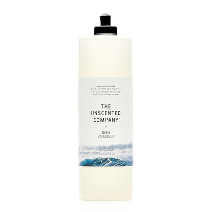 The Unscented Company Dish Soap, Fragrance Free, 25.4 fl oz (750 ml)