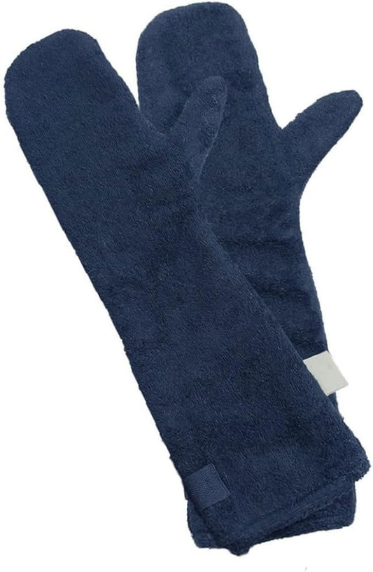 Kisangel PET Cleaning Gloves for Dogs Absorbent Dog Wash Gloves Set for Drying and Grooming for Quick Drying and Paw Cleaning Random Color