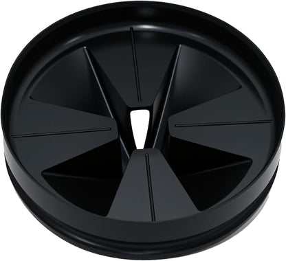 Garbage Disposal Splash Guard 3 3/8" for InSinkErator Evolution Series, Noise Reduction & Easy Install Nitrile Rubber Sink Baffle - Dishwasher Safe Drain Plug for Home Kitchens & Rentals