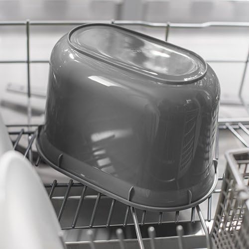 Addis 2.5 Litre Kitchen Compost Caddy, White/Green