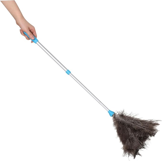 MAGICLULU Extendable High Ceiling Telescoping Duster for Chandeliers Soft Dusting Wand
