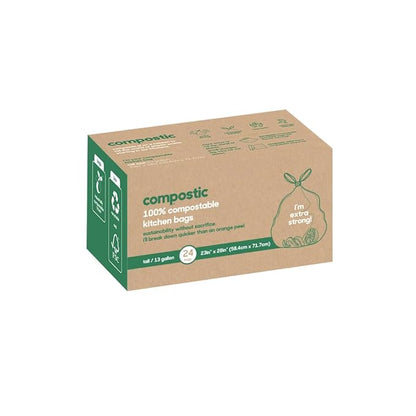 Compostic, Trash Bag Gallon, 24 Count