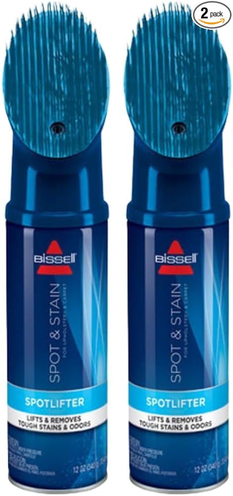 No Scent Upholstery Cleaner 12 oz Liquid – and Couch – Rug and Carpet Cleaner – Car Spray – Compatible with Bissell Solution – Pack of 2
