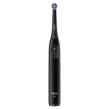 Oral-B Rechargeable Electric Toothbrush, iO Limited Simple Clean, 3 Cleaning Modes, Automatic Pressure Sensor to Protect Gums, Travel Case, Night Black (Pack of 3)