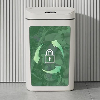 Smart Trash can, Easily Opened with a Wave of Your Hand, Tightly Sealed, Effectively Blocking Odors, Keeping The air Fresh, Stylish in Appearance, Sturdy and Durable, Easy to Clean. (Small)