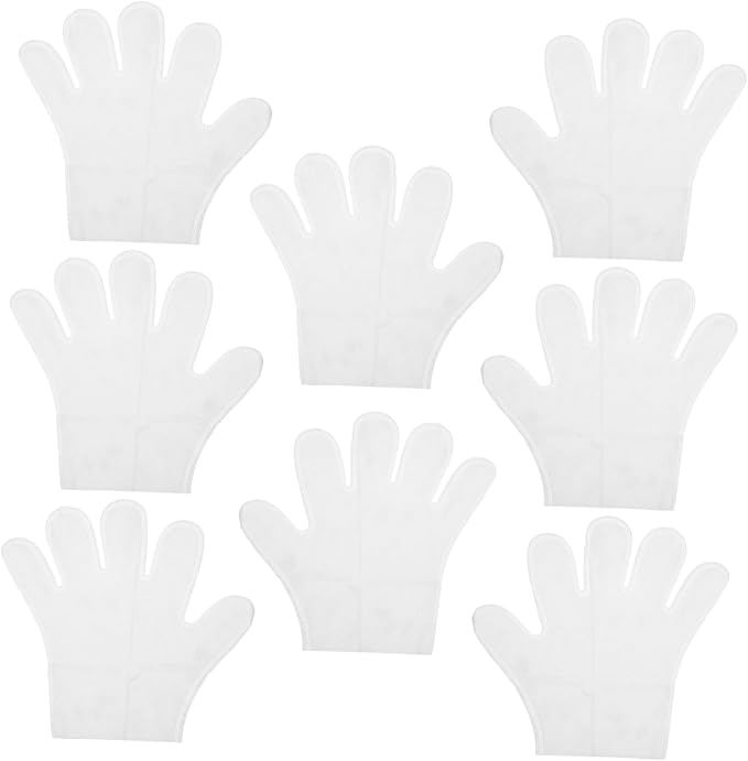 Garneck PET Grooming Gloves for Cats and Dogs Waterproof Bathing and Cleaning Mitts No-Rinse Massage Wipes Scented 10-Piece Set for Spa and Grooming