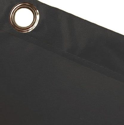 Replacement Janitorial Cart Bag, High Capacity Waterproof Thickened Housekeeping Commercial Janitorial Cleaning Cart Bag with 6 Brass Grommets - 25 Gallon (Black)