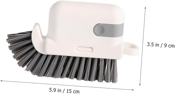 SHOWERORO Window Track Groove Cleaning Brush Tool for Home Use Removable Crevice Cleaner for Doors Sinks and Vents Versatile Cleaning