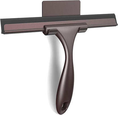 SetSail Squeegee for Shower Glass Door Stainless Steel Shower Squeegee for Glass Doors All-Purpose Window Squeegee for Car Windshield Cleaning 10 Inches
