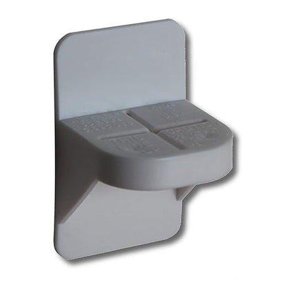 PlasticMill Trash Bag Cinch - Holder for Trash Cans - Keeps Bag From Slipping - Fits Most Standard Cans (White, 1-Pack)
