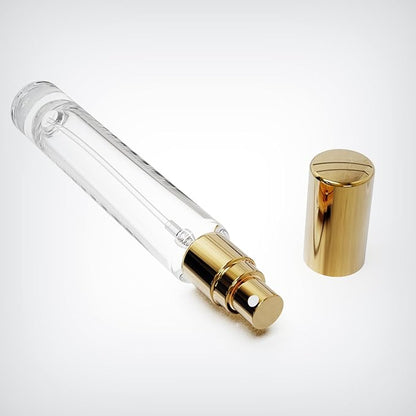 10ML 5Pack Glass Perfume Bottle Set, Mini Perfume Bottles Refillable With Dispenser Tools, Cologne Atomizer Empty, Pocket Spray Bottle for Travel and Sample Container