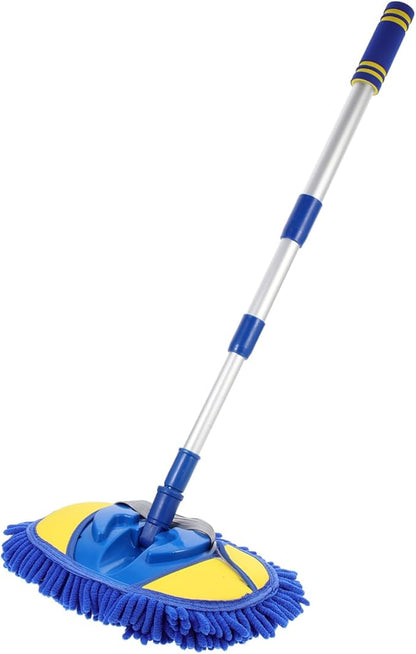 Zerodeko Car Wash Mop Extendable Handle Soft Brush Car Cleaning Tool Kit Trucks Boats Windows Furniture Design