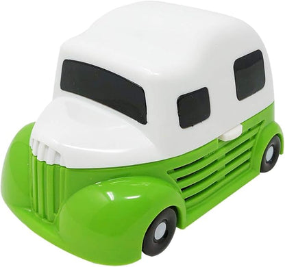 allydrew Cute Portable Mini Vacuum Cleaner for Home and Office, Green Truck
