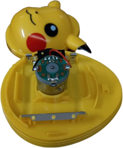 Pikachu Mini Desk Eraser Crumbs Vacuum Cleaner(No Battery Included) (P)