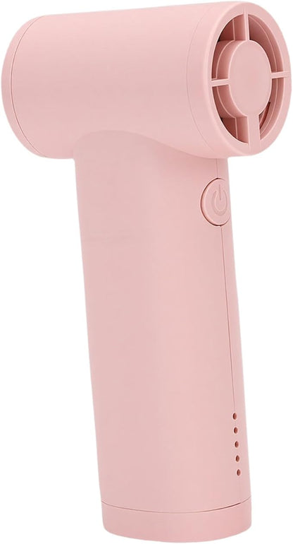 Naroote Compressed Air Duster, 40000RPM Cordless Air Blower, Mini Blower with 5 Speeds Adjustable Power & Type C Rechargeable 5000mAh, Ideal for Cleaning Keyboards, Computers & Cars (Pink)