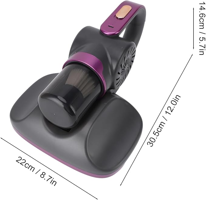 Haofy Mattress Vacuum Cleaner, High Suction with 2000mAh Lithium Battery, for Bed Sofa