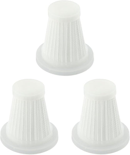 2/3/5 Pack Replacement Filters For Handheld Car Vacuum Cleaner Filter Element, Cordless Desk Vacuum Cleaners, Dust Filter Car Vacuum Cleaner Replacement Filters(3pcs)