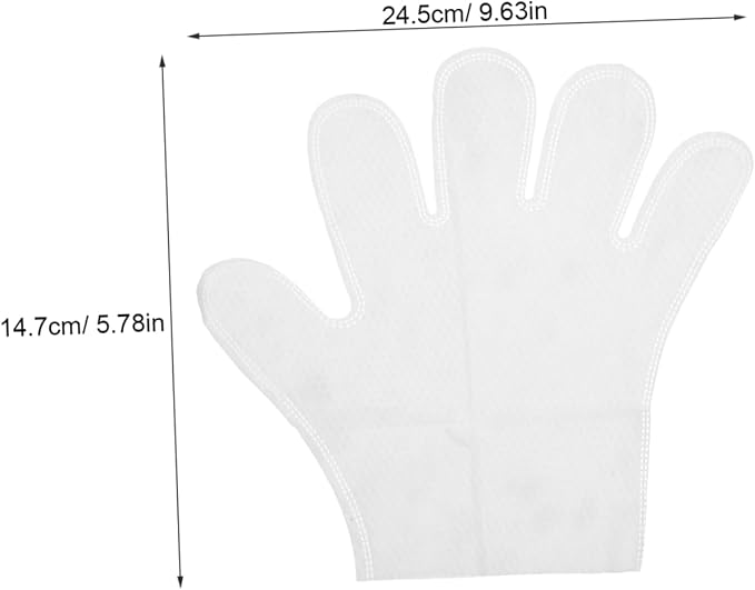 Garneck 1bag Pet Grooming Gloves for Cats Dogs Soft Pet Cleaning Gloves Sakura Fragrance No-Rinse Spa Easy Care
