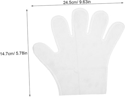 Garneck 1bag Pet Grooming Gloves for Cats Dogs Soft Pet Cleaning Gloves Sakura Fragrance No-Rinse Spa Easy Care