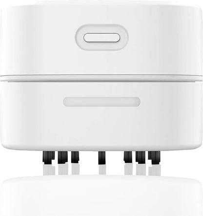 Mini Desktop Vacuum Cleaner, USB Handheld Computer Dust Collector, Portable Vacuum with Auto Power Off Function. for Home, Office, Sewing Machines, Keyboards, Cars