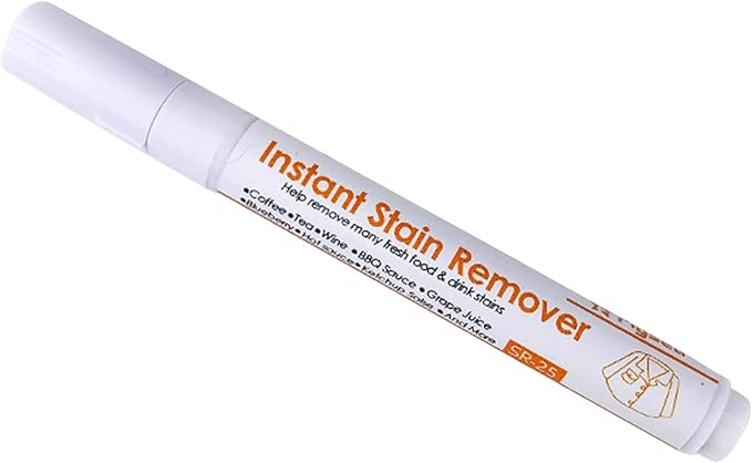 Portable Stain Remover Pen Decontamination Pen Dust Cleaner Oil Stain Cleaning Pen Brush Wipe Eliminate Fabric Clothes