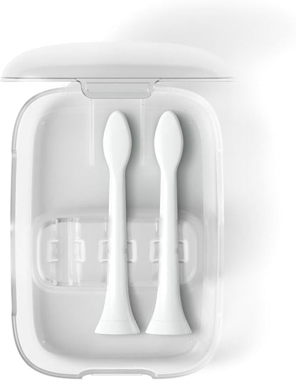 Philips Sonicare 4100 Rechargeable Electric Toothbrush, Advanced Plaque Removal, Pressure Sensor, Includes Brush Head Case, White BD5002AZ
