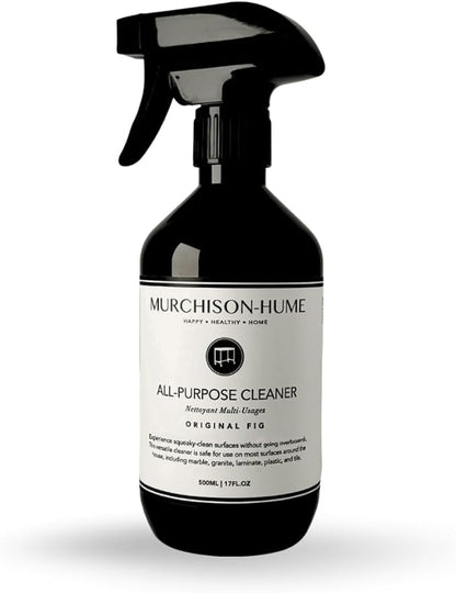 Murchison-Hume All Purpose Cleaner Spray | Plant Based Multi-Surface | Non-Toxic | Food & Pet Safe | Granite, Marble & Stone Safe | Cuts Grease | Kitchen & Bath | Refill Available | Original Fig