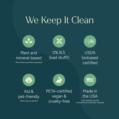 Puracy All Purpose Cleaner Concentrate – Plant-Powered Multi-Surface Cleaner - Surface Cleaner Solution As Seen on TikTok (Organic Lemongrass, 16 fl oz, 1 Pack)