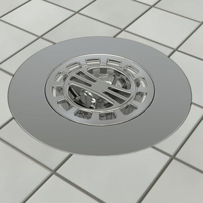 Danco, Inc. 3-Inch Hair Catcher for Stand-Alone Shower 10529, Pack of 1, Chrome in-Drain