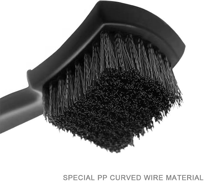 Carpet Brushes for Cleaning, Scrub Brush for Floor Mats, Cleaning Brush for Car Interior and Home, Simple and Practical (1, Black)