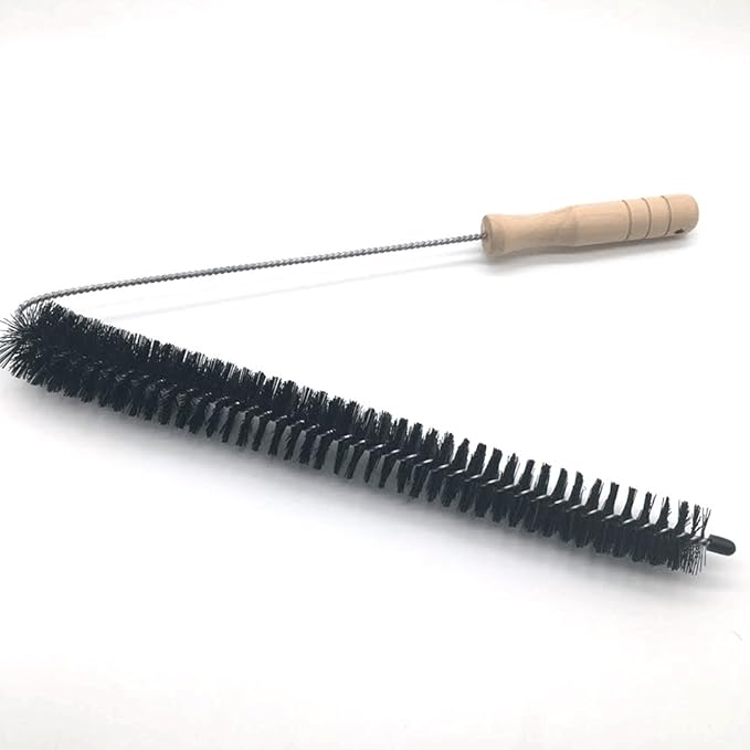Dryer Cleaner Vent Brush, Washing Machine Brush Dryer Vent Cleaning Kit, Long Coil Brush Cleaning Tools Flexible Lint Remover(Color:Black)