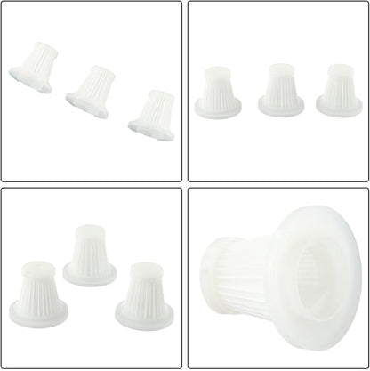 Washable HEPA Filters Vacuum Filter Replacement For Handheld Car & Cordless Desk for MINI Vacuum Cleaners(3 PACK)