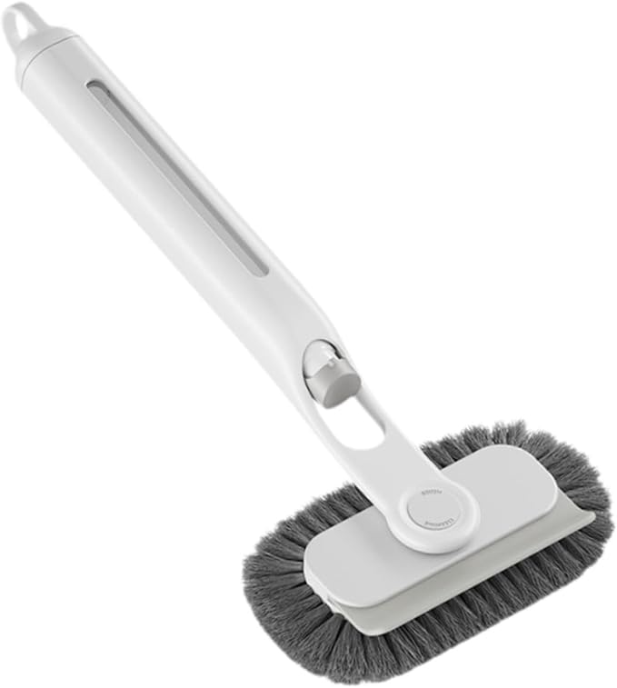 Fenteer Soap Dispenser Scrubbing Brush Pot Kitchen Rotating Cleaning Brush