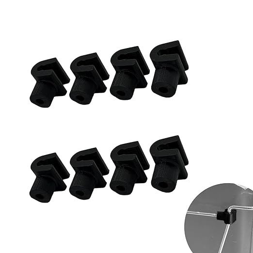 Snap Handle Connector Accessories Compatible with Rev-A-Shelf 27-Quart Soft Close Double Pull Out Trash Can, Trash Can Replacement Parts (8)