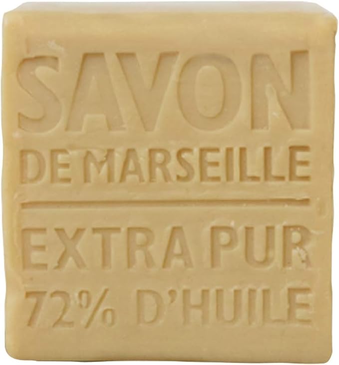 La Compagnie de Provence Savon Marseille Palm Soap Cube, 400 grams, Made in France