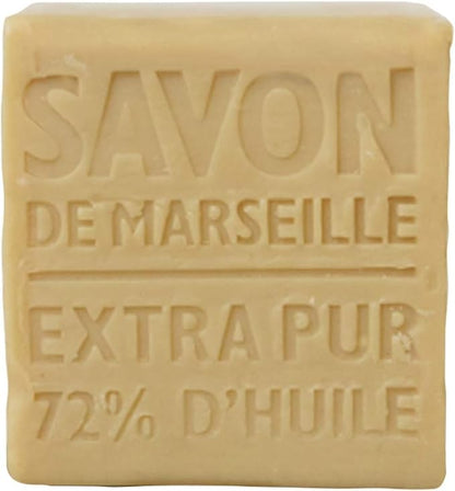 La Compagnie de Provence Savon Marseille Palm Soap Cube, 400 grams, Made in France