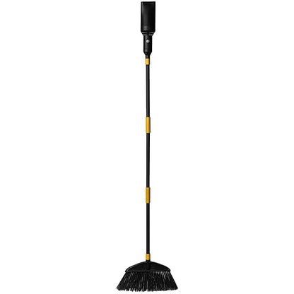 Outdoor Broom with Built-in Lightweight Rechargeable Cordless Mini Leaf Blower | Small Leaf Blower & Air Stick Blower Broom for Patio, Deck, Balcony, RV