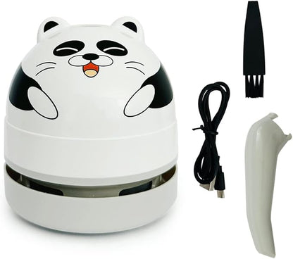 allydrew Mini Portable USB Desktop Vacuum, Panda