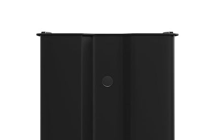 GarveeHome 1.6 Gal Step-On Trash Can, Stainless Steel Small Bathroom Garbage Bin with Soft Close Lid, Slim Space-Saving Design, Removable Inner Bucket for Bathroom, Bedroom, Office, Silver