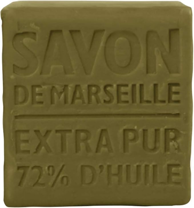 Compagnie de Provence Savon Marseille Olive Soap Cube - 400 grams - Made in France