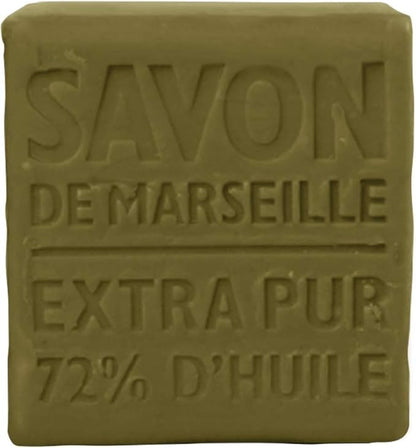 Compagnie de Provence Savon Marseille Olive Soap Cube - 400 grams - Made in France