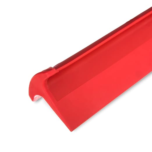 SPARTA 4156805 Plastic Double Foam Squeegee, Commercial Squeegee With Durable Contruction For Cleaning, Commercial, Residential, 24 Inches, Red