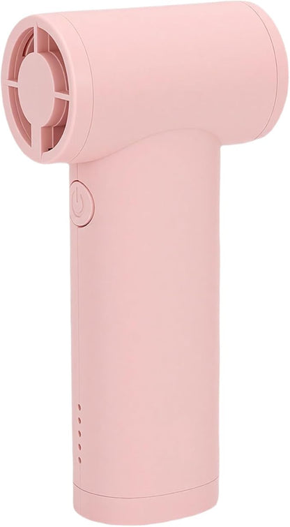 Naroote Compressed Air Duster, 40000RPM Cordless Air Blower, Mini Blower with 5 Speeds Adjustable Power & Type C Rechargeable 5000mAh, Ideal for Cleaning Keyboards, Computers & Cars (Pink)