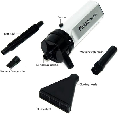MS-C001 High-Power Portable Hand-held Mini Vacuum Cleaner for Disk Hardware Keyboard Screen USB Dust Collector Laptop